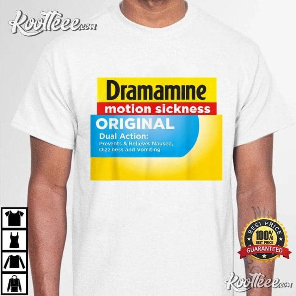 Nurse Pharmacy Dramamine Motion Sickness Halloween T-Shirt