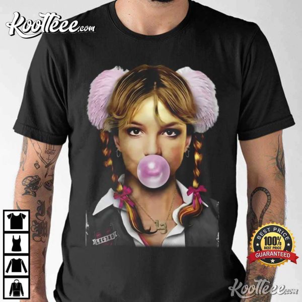 Britney Spears Bubblegum Baby Once More Time T-Shirt