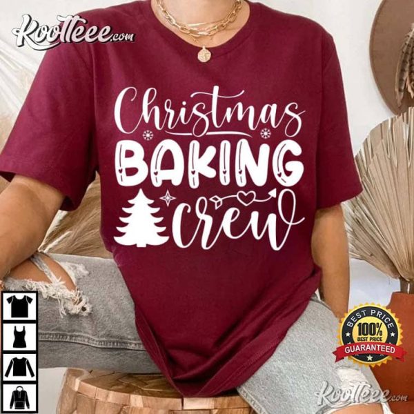 Christmas Baking Crew Family Baking T-Shirt