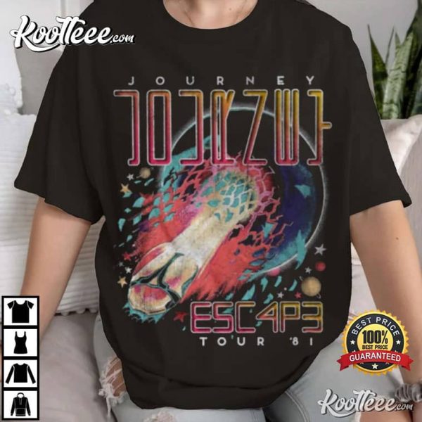 Journey Band Escape Tour 81 T-Shirt