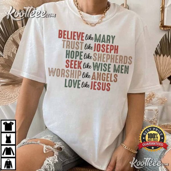 Christian Christmas Faith Religious T-Shirt