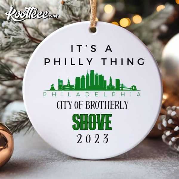 Philadelphia Eagles Fan Gift Christmas Ornament