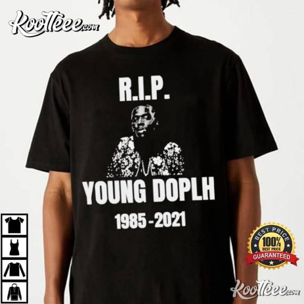 RIP Young Dolph Commemorative Memphis Rapper T-Shirt