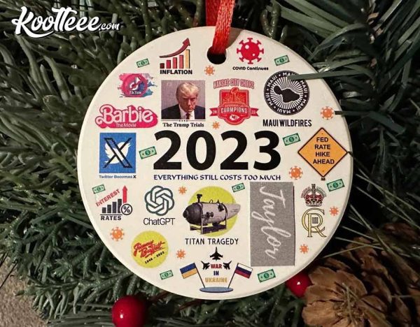 Year In Review Christmas 2023 Ornament