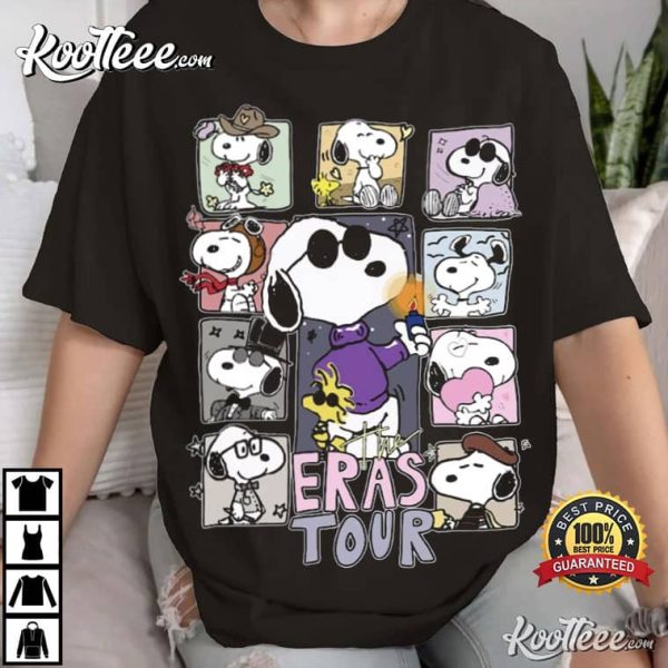 Snoopy Christmas Eras Tour T-Shirt