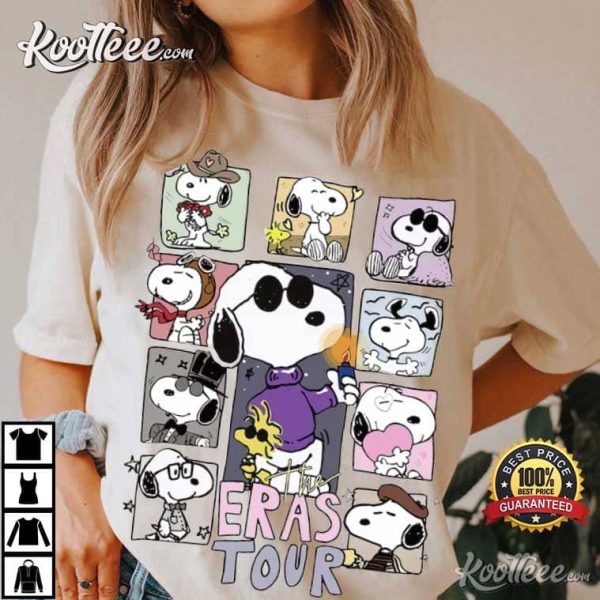 Snoopy Christmas Eras Tour T-Shirt