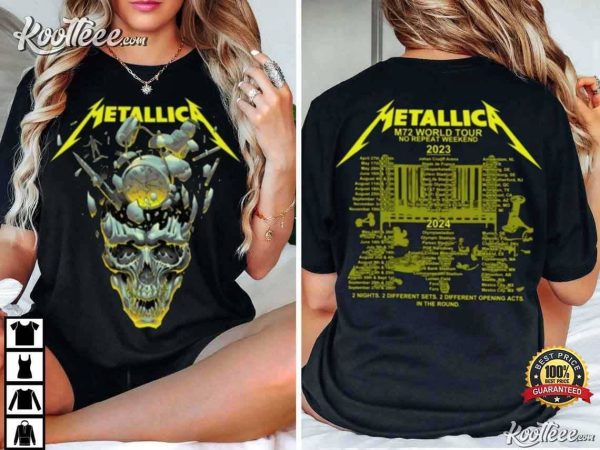 Metallica M72 World Tour Fan Gift T-Shirt