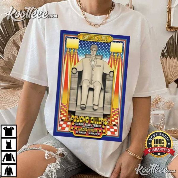 Psycho Killers Talking Heads Tribute Hamilton Washington DC T-Shirt