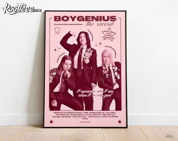 Boygenius The Record Music Poster