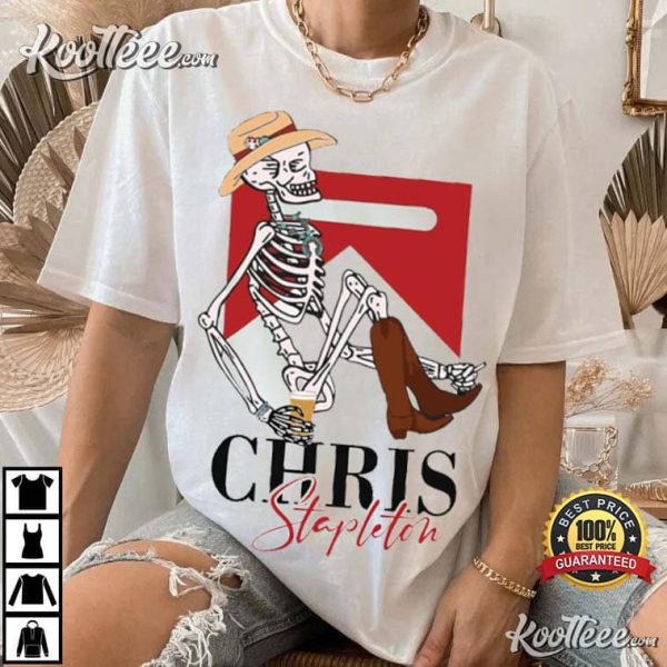Chris Stapleton Skeleton Millionaire T-Shirt