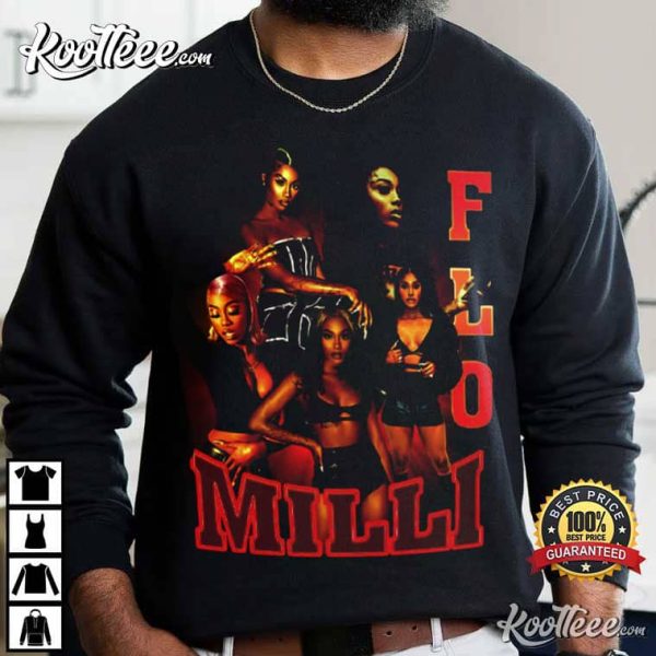 Flo Milli Rapper Hip Hop 90s T-Shirt