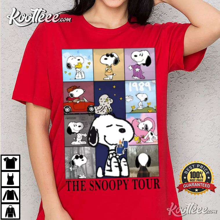 Eras Tour x Snoopy Swifties Merch T Shirt (2)