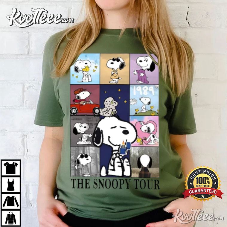 Eras Tour x Snoopy Swifties Merch T-Shirt