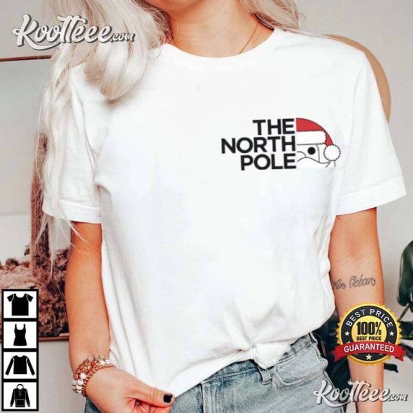 The North Pole Santa Christmas T-Shirt