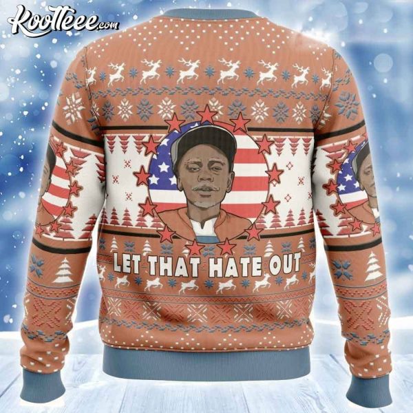 Clayton Bigsby Chappelles Show Ugly Christmas Sweater