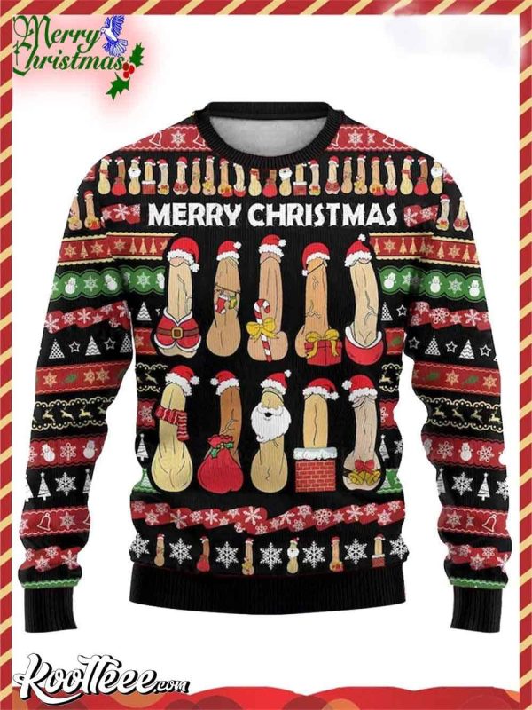 Funny Christmas Dirty Ugly Christmas Sweater