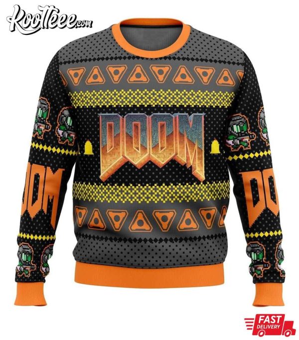 Doom Game Ugly Christmas Sweater