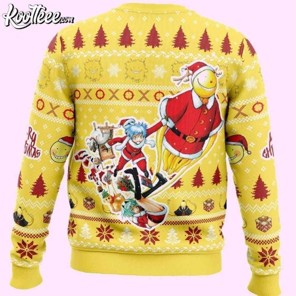 Assassination Classroom Merry Christmas Ugly Sweater