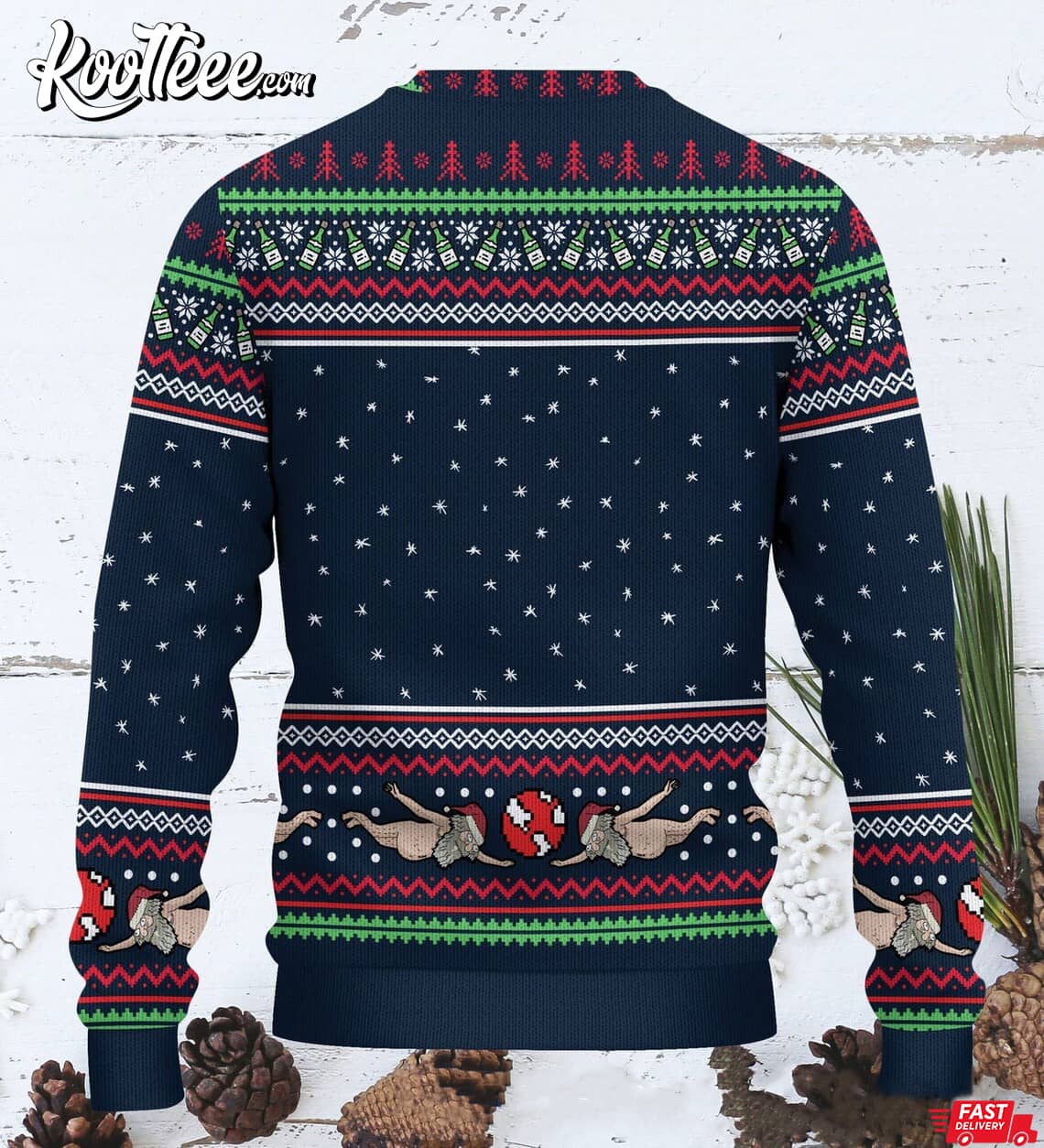 Rick And Morty Merry Wuba Labba Ugly Sweater