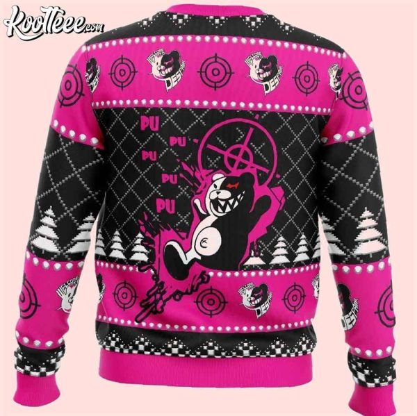 Monokuma Despair Danganronpa Ugly Sweater