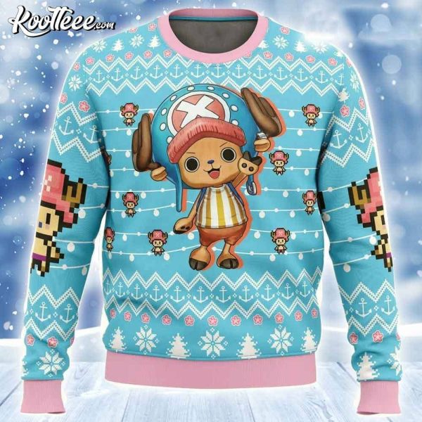 Tony Tony Chopper One Piece Ugly Christmas Sweater