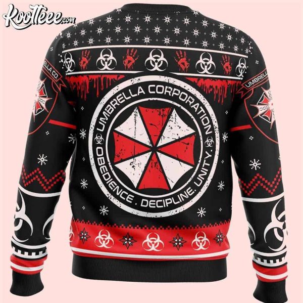 Umbrella Corps Resident Evil Christmas Ugly Sweater