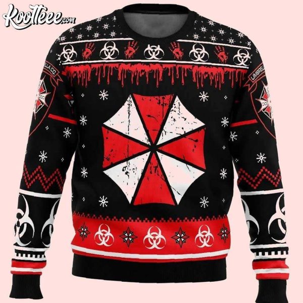 Umbrella Corps Resident Evil Christmas Ugly Sweater