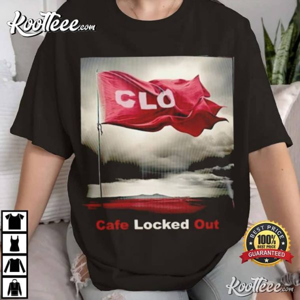 Red Flag Cafe Locked Out T-Shirt