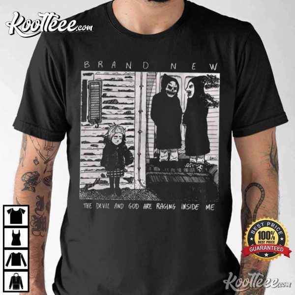 Brand New The Devil And God Are Raging Inside Me T-Shirt