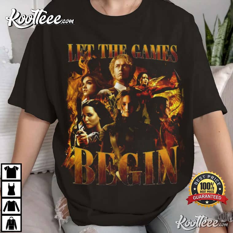 The Hunger Games Let The Games Begin T-Shirt