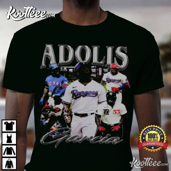 Adolis Garcia Vintage 90s Gift For Fan T-Shirt
