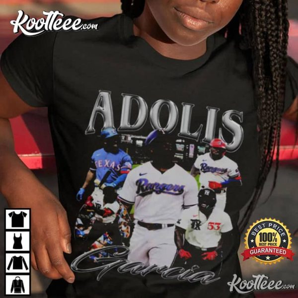 Adolis Garcia Vintage 90s Gift For Fan T-Shirt