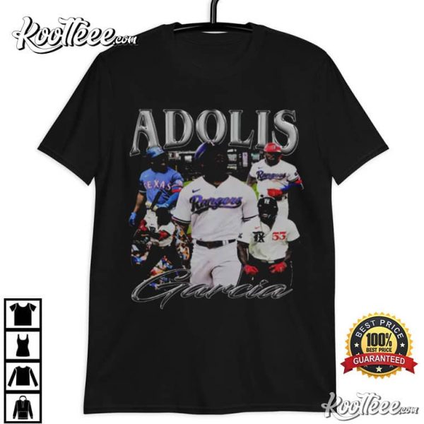 Adolis Garcia Vintage 90s Gift For Fan T-Shirt