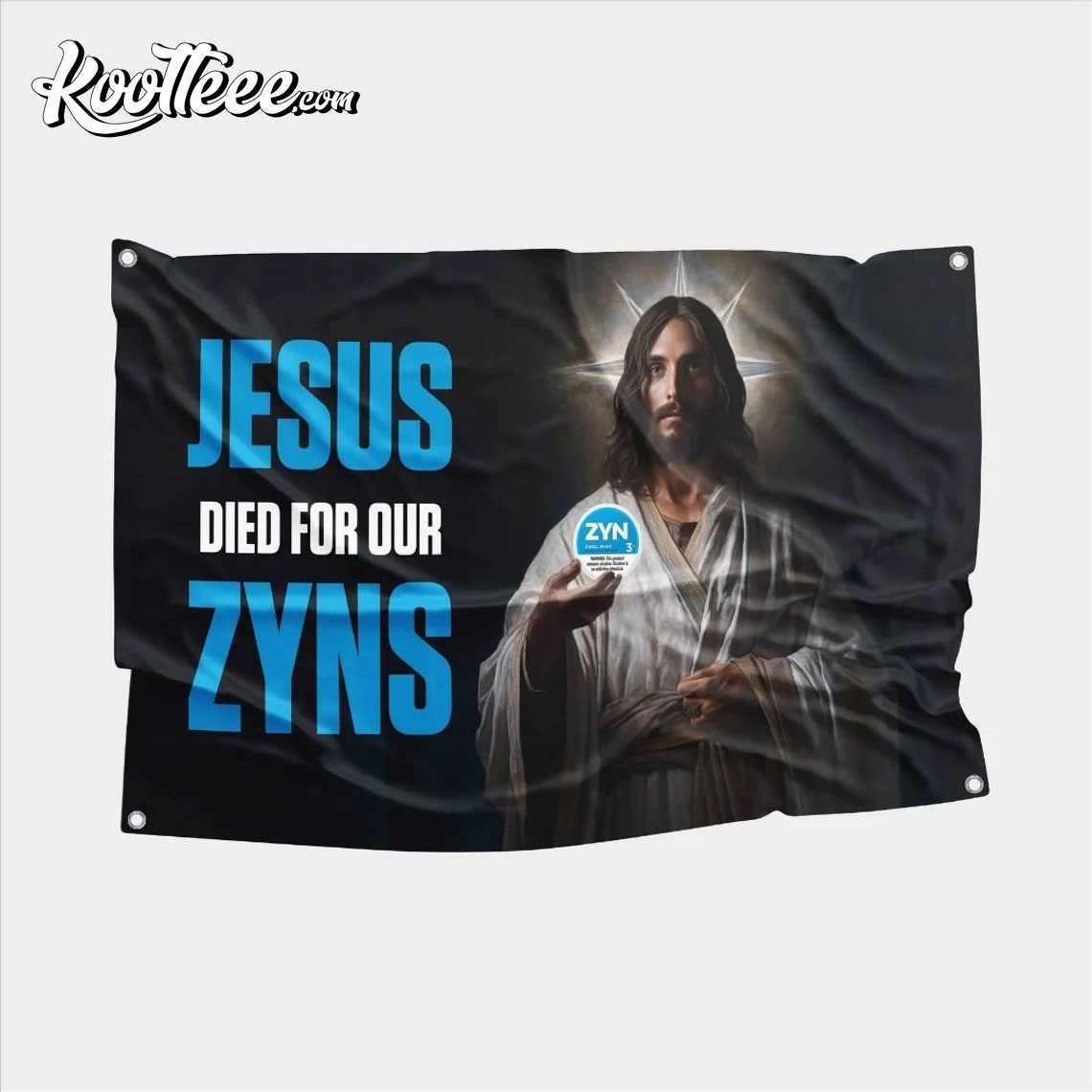 Jesus Died For Our Zyns Flag