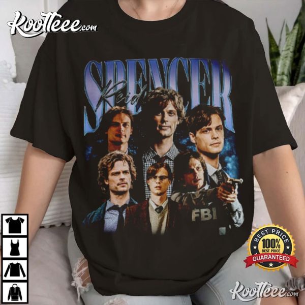 Vintage Spencer Reid Matthew Gray Gubler T-Shirt