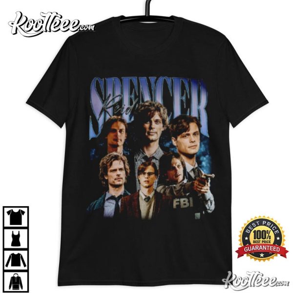 Vintage Spencer Reid Matthew Gray Gubler T-Shirt