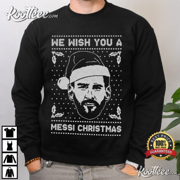 We Wish You A Messi Christmas T-Shirt