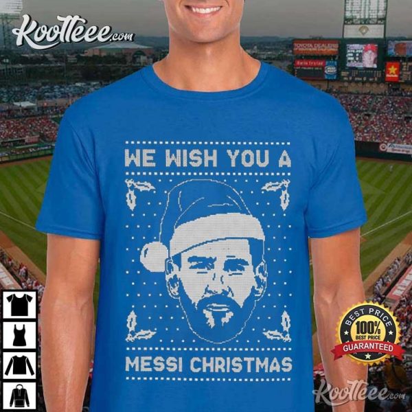 We Wish You A Messi Christmas T-Shirt