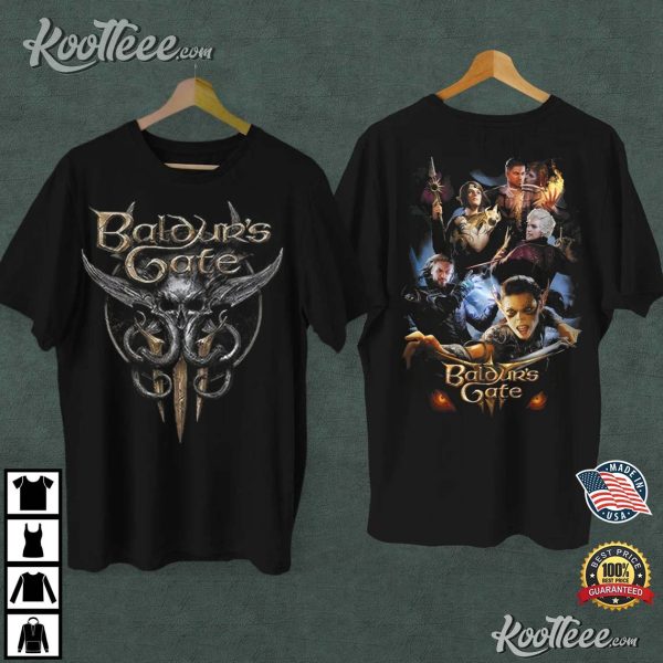 Baldurs Gate 3 Video Game T-Shirt