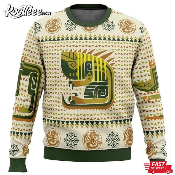Monster Hunter Video Game Ugly Sweater