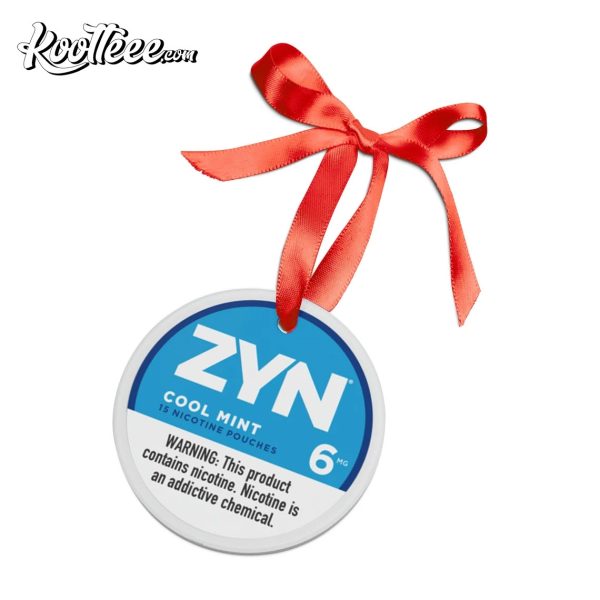 ZYN Cool Mint Christmas Ornament