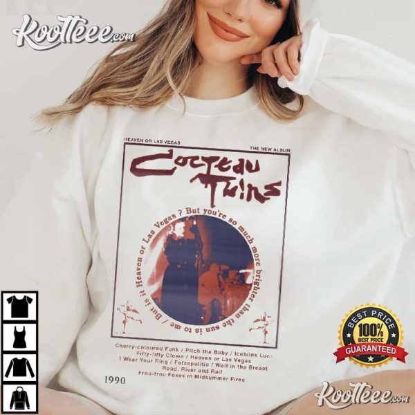 Cocteau Twins Heaven Or Las Vegas Vintage T-Shirt