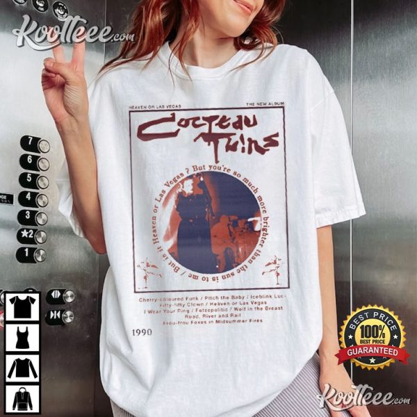Cocteau Twins Heaven Or Las Vegas Vintage T-Shirt