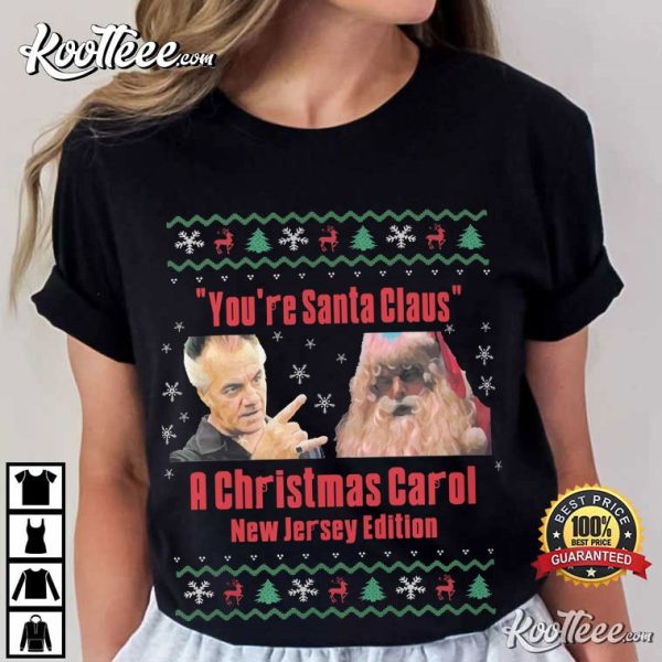 A Christmas Carol The Sopranos Bobby And Paulie T-Shirt