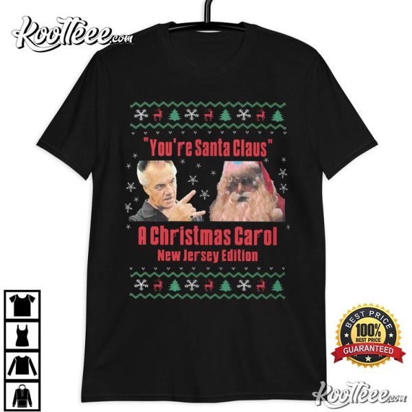 A Christmas Carol The Sopranos Bobby And Paulie T-Shirt