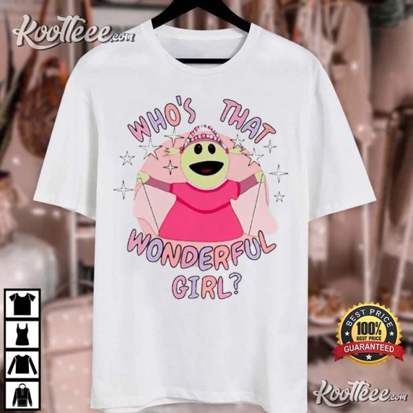 Nanalan Peepo Who’s That Wonderful Girl T-Shirt
