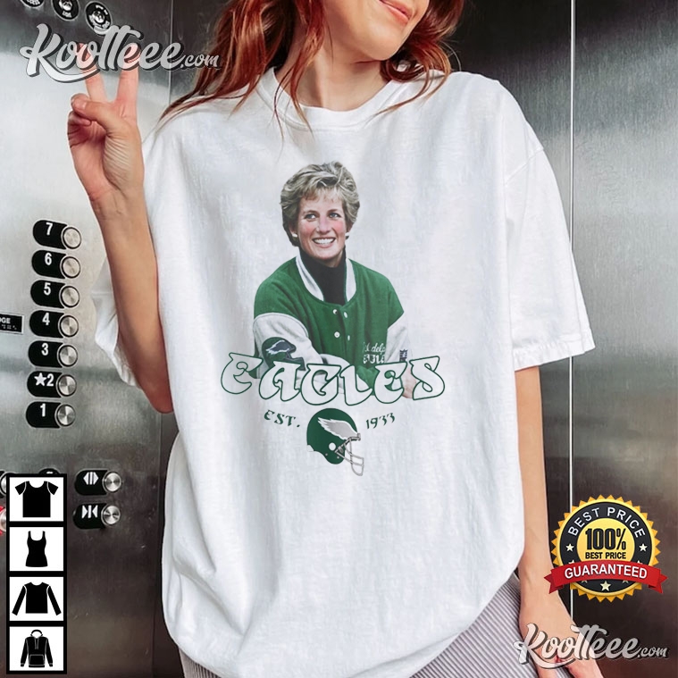 Philadelphia Eagles Princess Diana T-Shirt