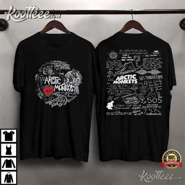 Arctic Monkeys Music Lyrics Gift For Fan T-Shirt
