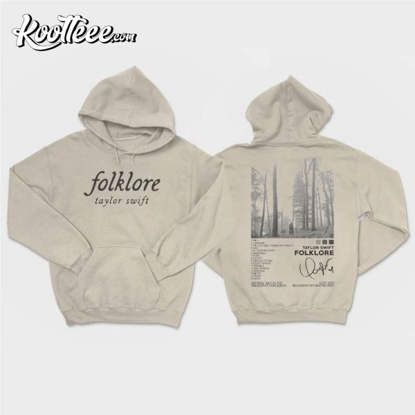 Folklore Tracklist Gift For Swiftie T-Shirt