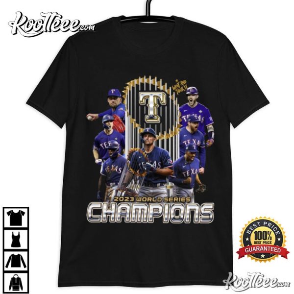 Texas Rangers 2023 World Series Champions T-Shirt